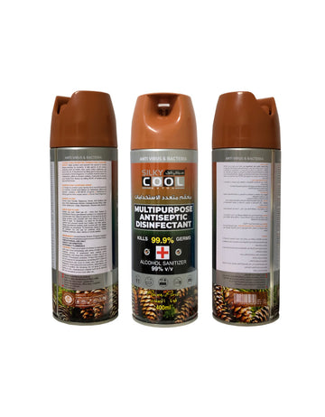 Silky Cool Multipurpose Antiseptic Disinfectant 400 Ml- Power Pine